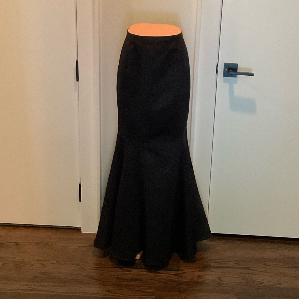 Cache Black Maxi Skirt